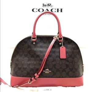 🔥🎁NWT! Coach SIERRA Satchel Handbag  Large Msrp:$395.00